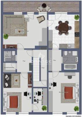 Grundriss 2. Obergeschoss