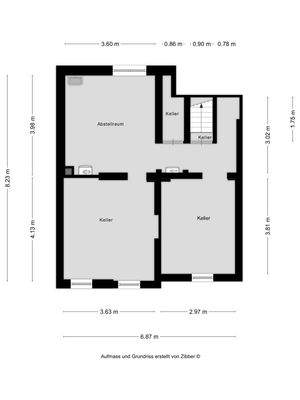 Grundriss Kellergeschoss