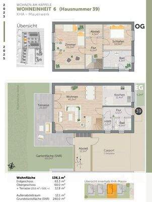 KH 39 Grundrisse EG und OG