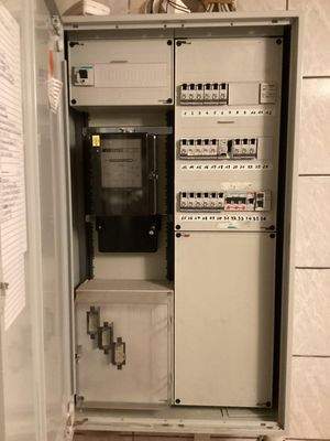 Stromverteilung Haupthaus