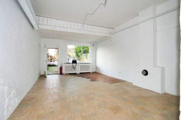 Vorderer Bereich des Ladenlokals