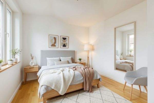 Einrichtungsbeispiel Schlafzimmer