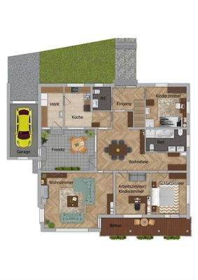 Grundriss Erdgeschoss