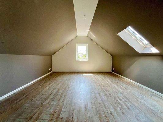 Raum im Dachgeschoss