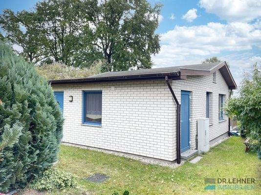 Bungalow-Ansicht von hinten