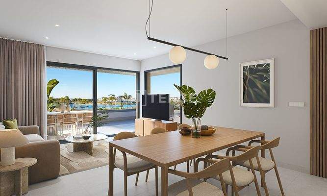 Apartments with Spacious Terraces and Pools in Santa Rosalía