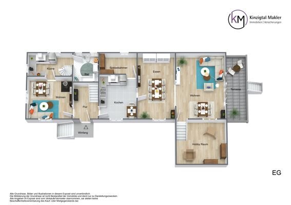 EG - 3D Floor Plan