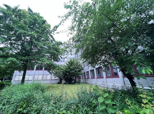 Bürogebäude außen, Fassade