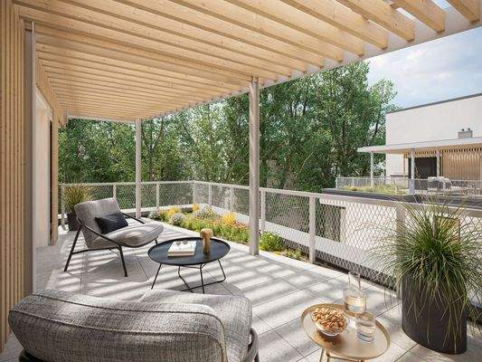 WE 21 -  Dachterrasse