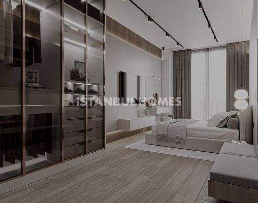 Flats Near the Historical Walls and the Sea in Zeytinburnu