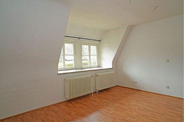 Eines der Schlafzimmer im DG