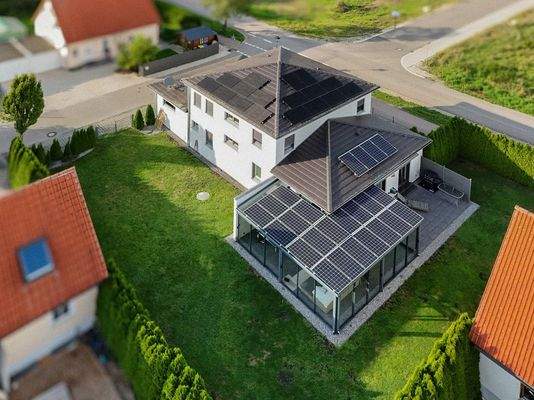 Wintergarten von oben