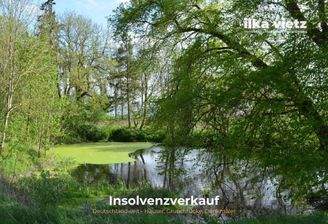 Grundstück mit Teich