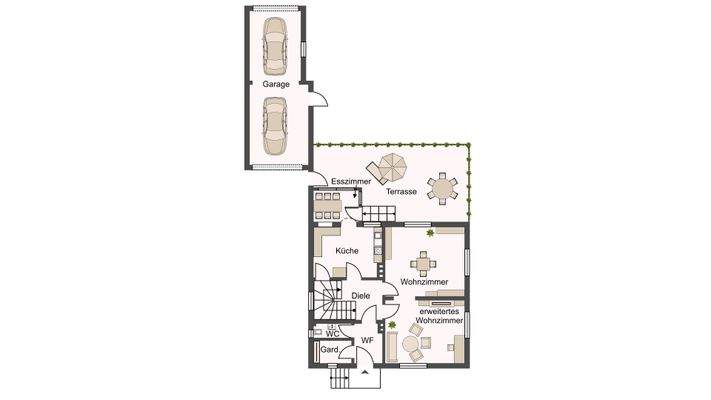 Grundriss Erdgeschoss