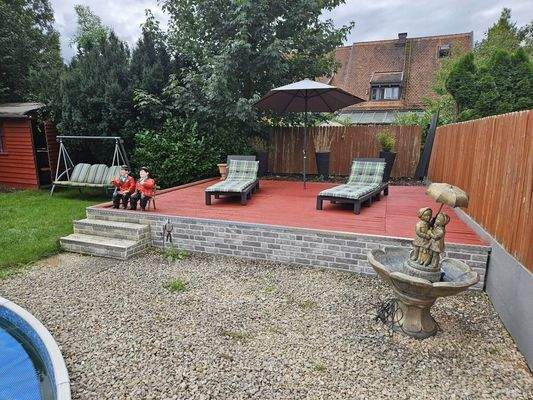 Garten -Liegebereich