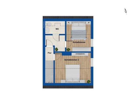 Grundriss Dachgeschoss