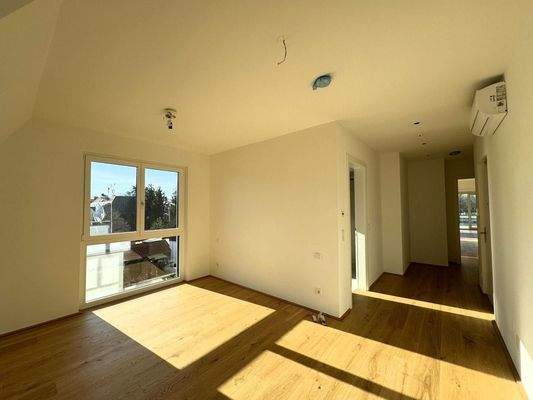 Schlafzimmer 3 von 3 mit Bad en Suite