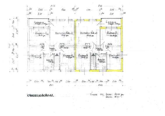 Grundriss Obergeschoss