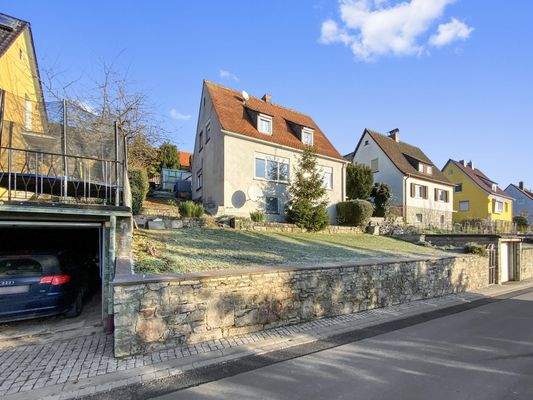 Ansicht von der Straße