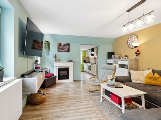 Wohnen u Küche Bungalow_1