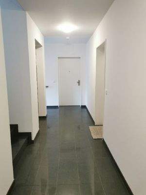 Übersichtliche und helle Hausflure