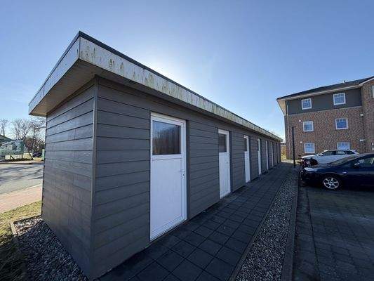 Außenansicht Abstellräume