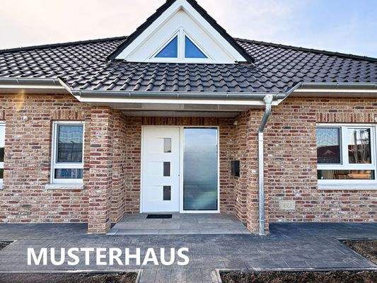 Überdachter Eingangsbereich