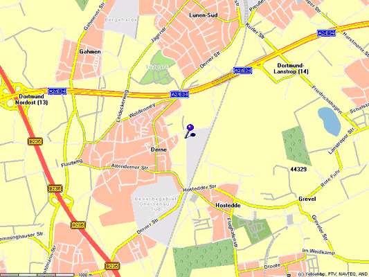 Stadtplan Dortmund In der Kumke