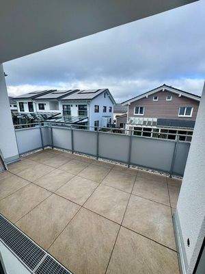 großzügiger Balkon