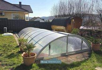 Pool, beheizt, überdacht