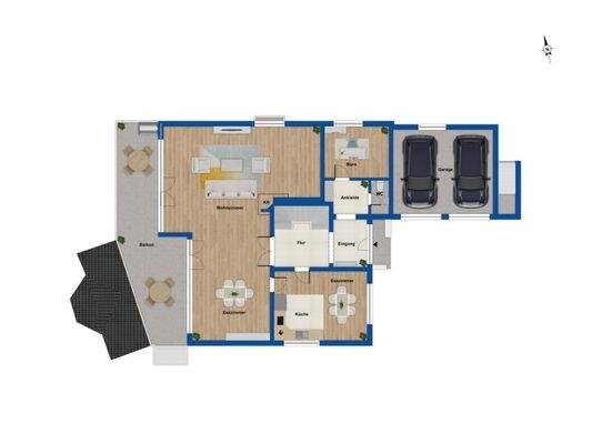 Grundriss Erdgeschoss