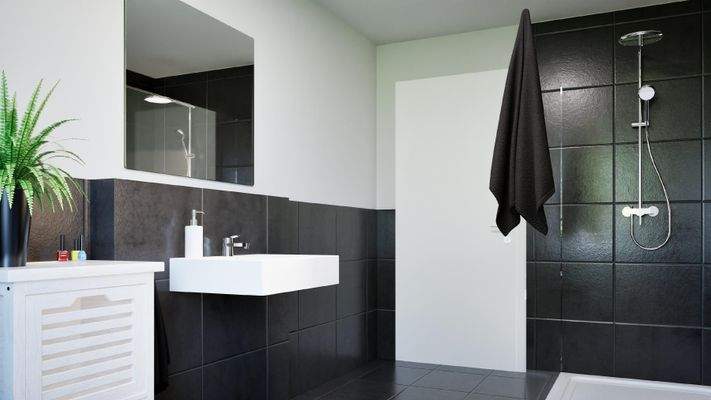 Bad (Wohnbeispiel, Visualisierung)