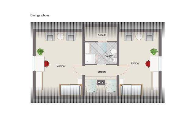 Grundriss Dachgeschoss