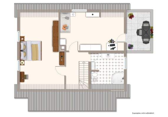 Grundriss Dachgeschoss