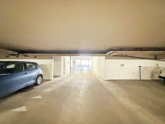 Eindruck Tiefgaragenstellplatz 