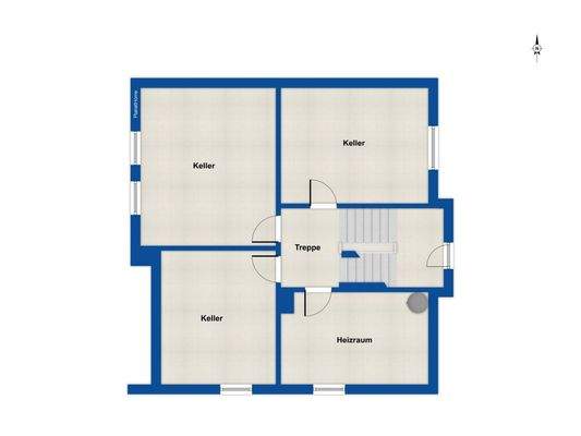 Grundriss Kellergeschoss