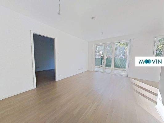 Ansicht III: Wohn-Esszimmer