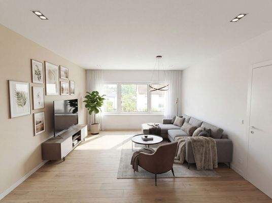 Wohnzimmer Visualisierung