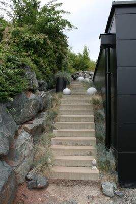 Detailblick Aufgang zum Garten