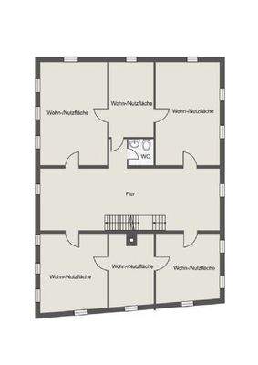 Nebengebäude-Obergeschoss