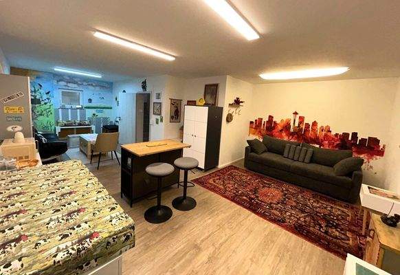 Hier nun ein weiterer Wohn- oder Schlafraum