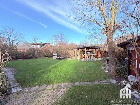 Blick in den großen Garten