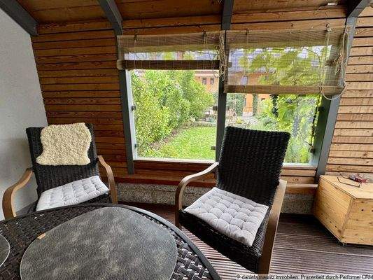 Blick von der Terrasse