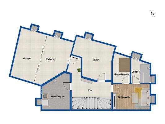 Grundriss Untergeschoss