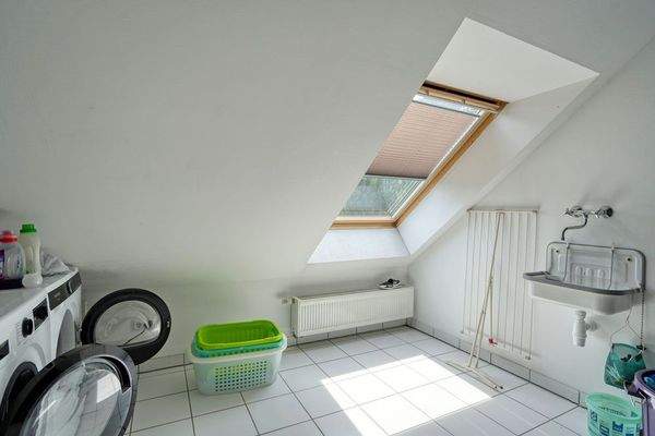 Hauswirtschafts- und Heizungsraum im Dachgeschoss