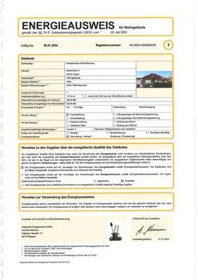 Energieausweis seite 1