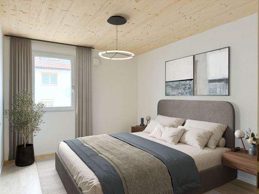 Ansicht OG Schlafzimmer