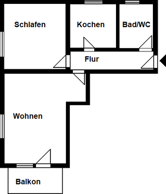 Heidenau, Gabelsbergerstr. 3, WE 1
