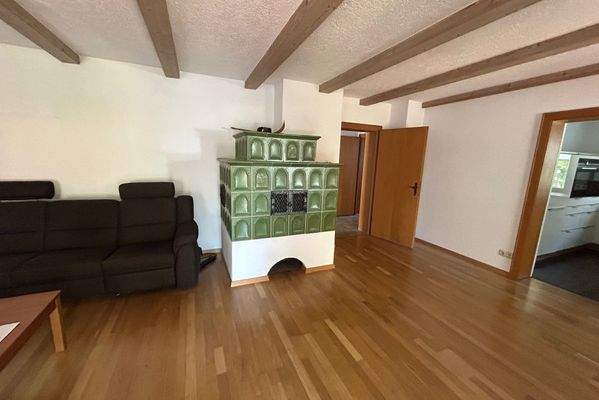 Anbau - Wohnzimmer mit Kachelofen