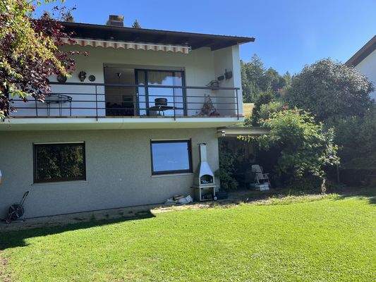 Ansicht vom Garten aus